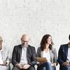 Group of people waiting for job interview