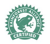 Rainforest Alliance certified